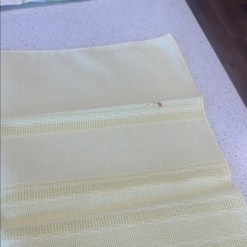 Vintage Floral Yellow Kitchen Set of 2 placemats 4 napkins - Picture 7 of 11